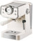 Milk Frother Espresso Maker, 1.5L Water Tank, Semi-automatic Steam White, Home Coffee Machine with Automatic Frother and Steamer Wand for Cappuccino
