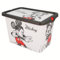 KP Pharma Disney Mickey Mouse Kinder-Spielzeug-Aufbewahrungsboxen mit Klick-Verschluss-Deckel für Spielzeug, Bücher, Decken, Kleidung - Aufbewahrungsbox für Jungen und Mädchen, 7L