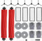 22 Stück Zubehörset für Roborock Qrevo Pro/Qrevo S/Qrevo MaxV Saugroboter, 2 Hauptbürste 4 Staubbeutel 4 Wischtücher 4 Filter 6 Seitenbürsten 1 Reinigungsbürste 1 Schraubendreher Ersatzteile