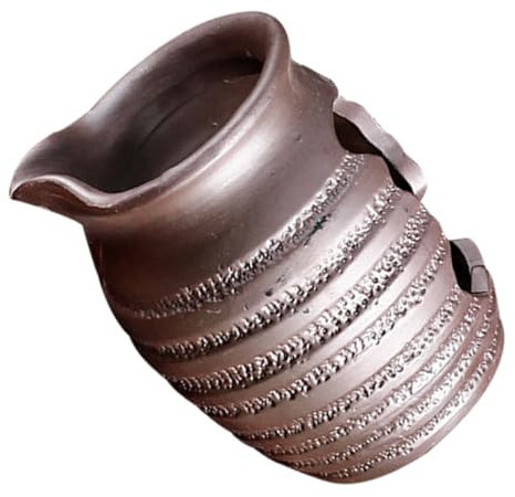 Milisten Wasserbrunnen Aus Keramik Mit Umlaufsystem Dekorativer Springbrunnen Für Garten Und Innenbereich Mit Natürlicher Wasserfallfunktion Für Hydrokultur Und Pflanzendekoration