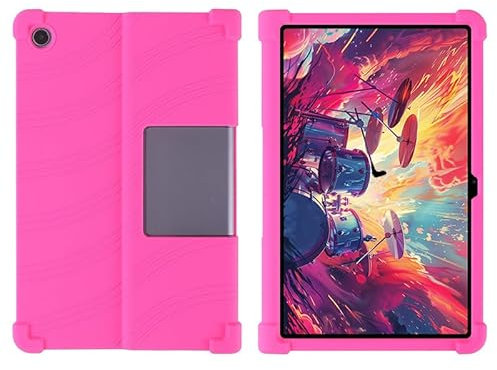 Funda para Lenovo Tab Plus 11.5 TB351FU - Cubierta Protectora a Prueba de choques Suaves para niños de Peso liviano Silicona Case Cover para Lenovo Tab Plus 11.5 TB351FU (Rosa)