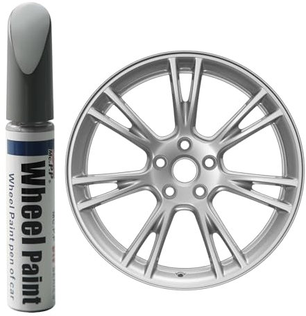 Tesla Model Y Apollo Wheel Touch Up Paint - 19 & 20 Induction Wheel Rim Scratch Repair - Sonic Silver