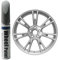 Tesla Model Y Apollo Wheel Touch Up Paint - 19 & 20 Induction Wheel Rim Scratch Repair - Sonic Silver