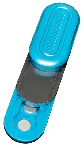 Control deslizante de metal Fidget, control deslizante Fidget para adultos | Control deslizante para la inquietud del pulgar | Juguete creativo de la agitada del resbalador de 3 capas, estrés portátil
