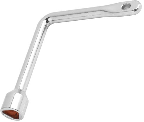 Annlpoy llave de pivote triangular práctico tipo L puerta de gas ascensor eléctrico, chimenea y chimenea, aleación de zinc, 68 x 63 mm, Compatible con la mayoría de las bocallaves triangulares