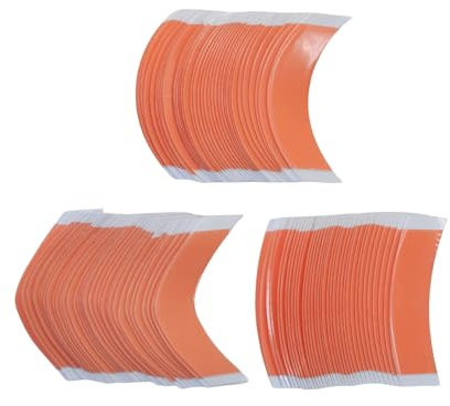 108pcs Wig Tapes, Ultra Hold Mini Waterproof Strong Adhesive Double Sided Wig Tapes Strips for Hair Weft Wigs and Hairpieces Replacements Hair Glue for Fixing Wigs (Type A 1 divides into 2)
