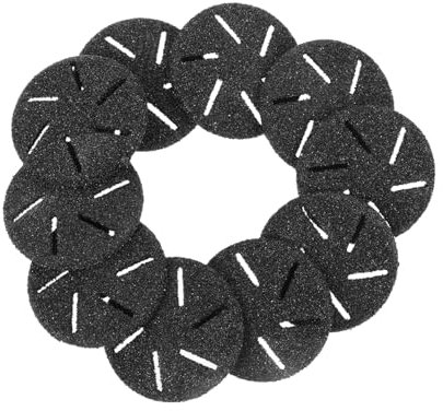 VALICLUD Cabezales De Repuesto Para Eléctrica De Pies 10 Unidades Rodillo Grueso Para Pedicura Herramientas De Cuidado De Pies Accesorios Para Eliminar Muerta