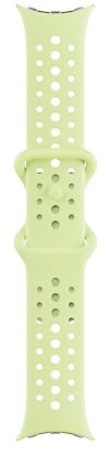 Active Sportarmband für Google Pixel Watch – Nur kompatibel mit Pixel Watch 3 und 4 (45 mm) – Lemongrass, Groß (Made by Google)