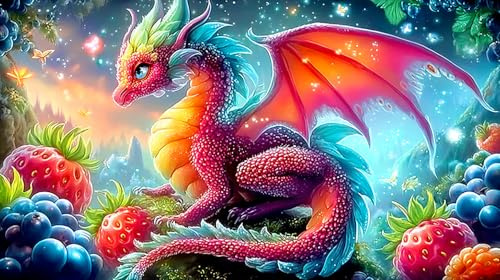 Drachen Puzzles 1000 Teile Schwer Spielzeug Lernspiel Impossible Herausforderung Spielzeug für Erwachsene und Kinder ab 12 Jahren 75x50cm/1000pcs