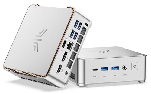 NiPoGi P2 Mini PC Windows 11 Pro AMD Ryzen 3 4300U (4C/4T,up to 3.7GHz) Mini PC 16GB RAM+256GB SSD Mini Computer Desktop Mini Computer 4K Triple Display/HDMI+DP+USB-C/WiFi/BT for Home/Business/School