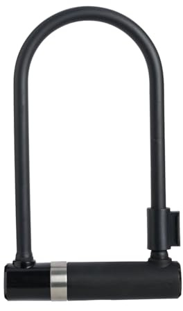 AXA Newton 230 Bügelschloss – Länge 23 cm – Bügeldurchmesser 14 mm – Sicherheitsstufe 8 – Inklusive Halter
