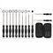Hippotech Kit d'outils de réglage de carburateur 10 pièces avec étui de Transport Petit Moteur à 2 Temps pour Walbro Zama Weed Eater Ryobi Stihl