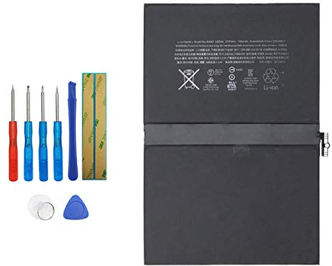Upplus E-YIIVIIL A1664 Battery Compatible with iPad Pro 9.7 2016, A1673 A1674 A1675 iPad6.3 iPad6.4 with Toolkit