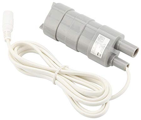 Pompa per Pozzi Profondi, DC 12V sommergibile Pompa per Acqua di pozzetti Profondi con Tappo Femmina Pompa Fontana sommergibile da Esterno da 5,5 * 2,1