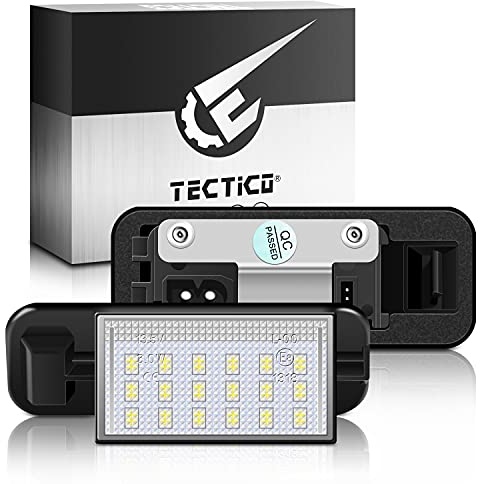 TECTICO LED Kennzeichenbeleuchtung Nummernschildbeleuchtung SMD Kompatibel mit BMW E36 3-Series 318i 318is 318ti 320i 323i 325i 325is 328i 328is M3, 2 Stücke