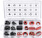 141 PCS O-Ring Gaskets Rubber Sealing Washer Assortment with 18 Popular Sizes for Garden Household Plumbing and Taps