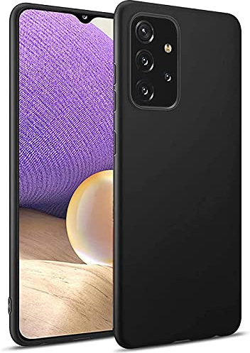CoolGadget TPU Handyhülle für Samsung Galaxy A32 5G TPU Hülle, Flexible Soft Case mit Stoßschutz & klarem Design, kompatibel mit Samsung Galaxy A32 5G (6,5 Zoll), Schwarz