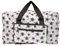 Eco Chic leichte Faltbare Reisetasche | Wasserabweisende Reisetasche für die Nacht für Handgepäck, Sport, Fitnessstudio, Wochenendreisen (Hummeln Graue)