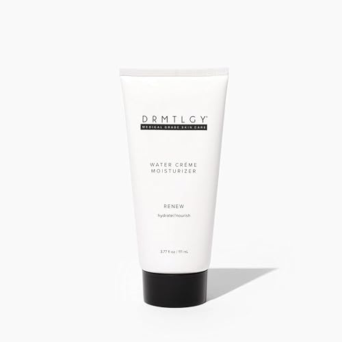 DRMTLGY Water Créme Face Moisturizer for Women & Men – Crema idratante viso per pelle secca – Crema idratante quotidiana leggera per il viso