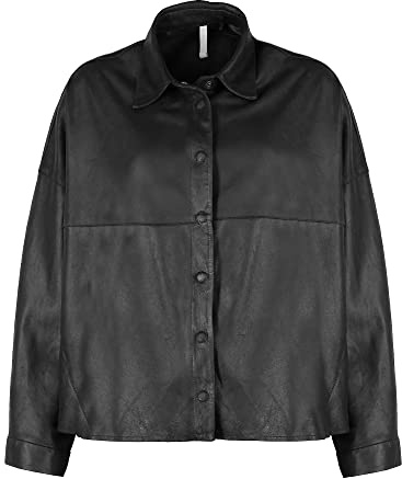 Jagger & Evans Damen Lederblouson 42021277 Black
