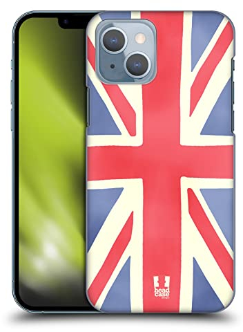 Head Case Designs Union Jack Ich Träume Von London Harte Rueckseiten Handyhülle Hülle Huelle kompatibel mit Apple iPhone 14