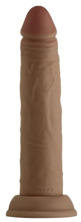 Shaft Model J 19,05 cm Liquid Silicone Dong Oak Brown