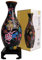 Pintoo 3D Puzzle Vase Unique Flower Vase Made By 160 Curved Plastic Puzzle Pieces House Warming Gift for Flower Arrangements and Home Decoration - [S1031] (Classic, Elegant Floral Print)