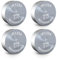 EEMB 4PACK LIR1254 Batteria ricaricabile a bottone agli ioni di litio 3.7V Batteria a gettoni per auricolari Dispositivo indossabile Orologio