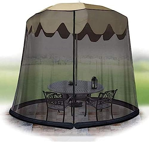 Geräumiges Moskitonetz, Raumtisch, Sonnenschirm, Netzabdeckung, Terrasse, Reisen, Zuhause, Hinterhof, Insektenschutz, Regenschirm, Netzabdeckung, tragbares Netz für den Außenbereich
