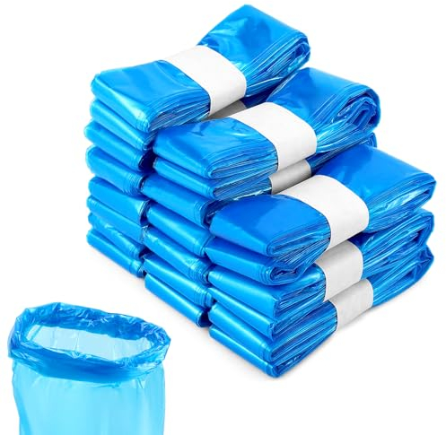 QWORK® Pack de 12 Films de Recharge Pour Seau à Couches, Recharge Sac Poubelle Couche, 260 mm x 4.5 m, Compatible avec AngelCare et Tommee Tippee