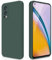 GiiYoon Coque pour Oneplus Nord 2 5G Case en Silicone, Etui de Protection Antichoc Etui Housse Silicone Ultra-Mince avec Couche Intérieure en Fibre et Protection pour Caméra, Vert