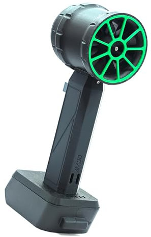 Ducted Jet Fan Built to Last PETG Carbon Fiber Portable and Powerful Blower for Car Keyboard Compatible with (Compatible with 18V 21V Battery #-D)