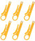 6uds Mini Pelacables, 9cm Pequeño Pelacables de Red Pequeños Cortador de Punzón Pelacables para Cable de Red Teléfono Cable de Datos RJ45/Cat5/CAT-6 Cable UTP