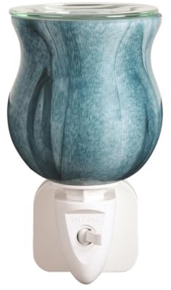 Aroma Teal Swirl Plug In Wax Melt Warmer