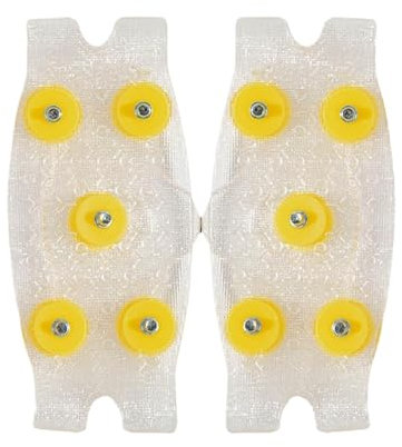 Chiodi Per Racchette Da Ghiaccio - Chiodi Per Racchette Da Neve | Tacchetti Da Ghiaccio Antiscivolo Chiodi Da Ghiaccio, Pinze Da Ghiaccio Spikes Grips Coppia Di Trazione, Antiscivolo Con 5 Borchie