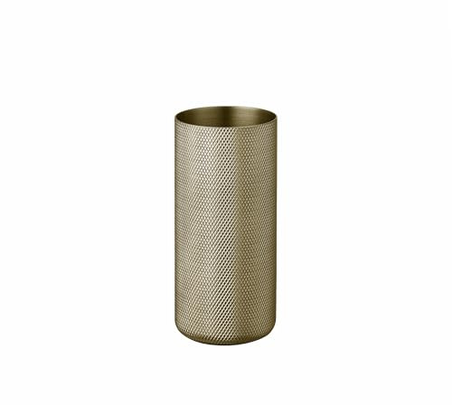 blomus Zahnputzbecher -MODO ROF- | Badaccessoire aus Edelstahl | Farbe Brass | Zahnbürstenhalter & Mundspülbecher