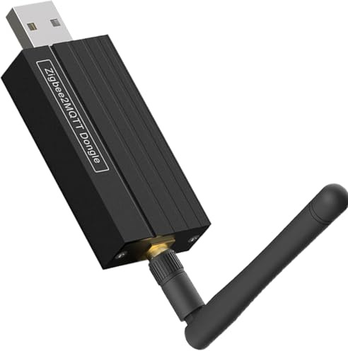 Acmerota Zigbee 3.0 USB Dongle Plus Gateway Dongle-P 3.0 USB with Antenna, TI CC2652P + CP2102N Flash Drive, Support Multiple Protocols for Home Assistant, Zigbee2MQTT, Open HAB