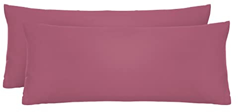 biberna Feinjersey Kopfkissenbezug 0077144 2X 40x80 cm brombeer