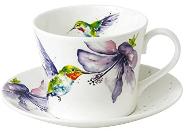 Roy Kirkham Jumbotasse & Untertasse Hummingbird - 0,4l