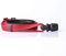 GOLEYGO Hundeleine Flat, Rot, Größe M 1,4-2m, Sicherer Magnetverschluss, Inkl. Adapter-Pin, Hundeleine für kleine & große Hunde bis 60kg, Maximale Belastung 200kg