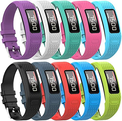 Tyogeephy Armband für Garmin Vivofit 1 / Vivofit2, Weich Silikon Ersatz Uhrenarmband für Garmin Vivofit 1 / Vivofit 2 Activity Tracker, Klein, Groß