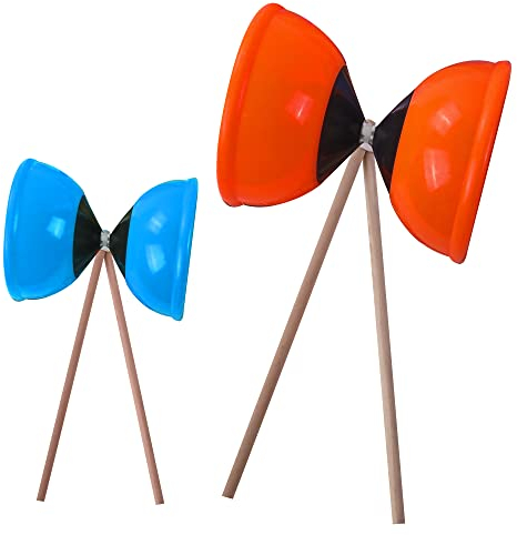 BLUE SKY - Diabolo - Jeu de Plein Air - 048113 - Couleur Aléatoire - Plastique - 16 cm x 11 cm - Jouet Enfant - Jeu de Plein Air - À Partir de 6 Ans