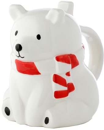 Puckator Taza al revés de cerámica - Oso polar