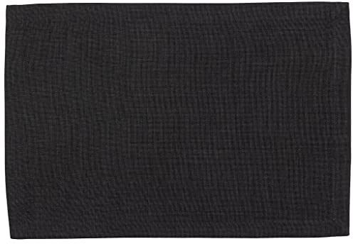 Villeroy & Boch Textil Uni Trend Platzset schwarz, 2er Set