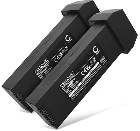 CELLONIC, Akku für Modellbau & Drohne kompatibel mit Holy Stone HS720, HS720E, SF8333106 (7.6V, 4300mAh) 2 Stück
