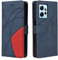 CXTcase Handyhülle für Xiaomi Redmi Note 12 4G, Flip PU Leder Hülle Cover, Modisch Flip Case für Xiaomi Redmi Note 12 4G Handytasche Schutzhülle, Blau