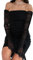 Damen Lange Handschuhe, Sexy Tüll Handschuhe Lang Elegant Opernhandschuhe Transparente Handschuhe Super Lang Tanzhandschuhe für Kostümparty Halloween-Abend (Schwarz)