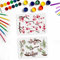 MAYJOYDIY 2 Stück A4 Kirschblüten Schablone Tannenzapfen Schablone 29.7 x 21cm Wiederverwendbare Schablone Zum Bemalen von Blumen Tannenzapfen Designs Wänden Böden Heimdekoration