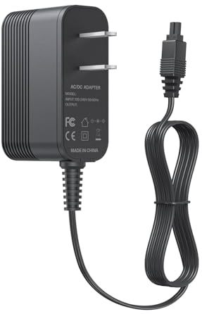 11V Charger for Shark Vacuums V2945Z V2950 Power Cord for Shark Vacuum Charger Carpet Sweeper Power Supply Replacement Compatible with Shark Cordless Vacuum XA2950 YLS0041-T110025 AC DC Adapter