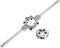 QUARKZMAN Set Chiavi Maschio Filettatore Dado Rotondo 1/2-20 Unf Supporto 38mm (Adatto Filettatura 1/2-5/8 (Unc/Unf) / Metrica M12-M14 / Dadi 38mm Diametro) Riparazione Filetti Bulloni